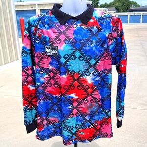 Vintage UHISPORT Goal Keeper Long Sleeve Jersey Size Adult Large